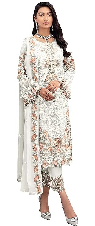 Pista Color Women's Wear Plus Size Shalwar Kameez Suits Pakistani Salwar Kameez Dress Dupatta