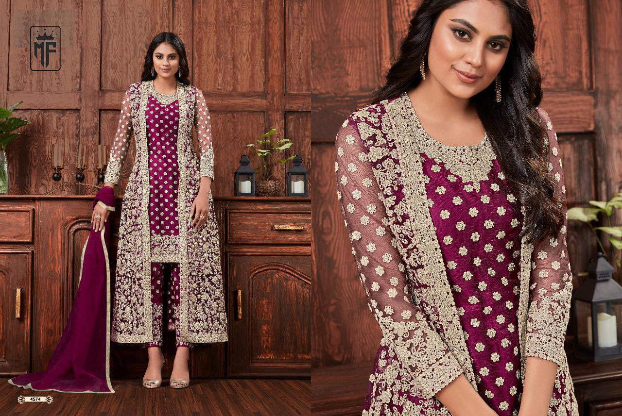 New Indian Jacket Stylish Women's Wear Designer Shalwar Kameez Suits Ready to Wear With Heavy Embroidery Worked Trouser Pant Dupatta Dresses