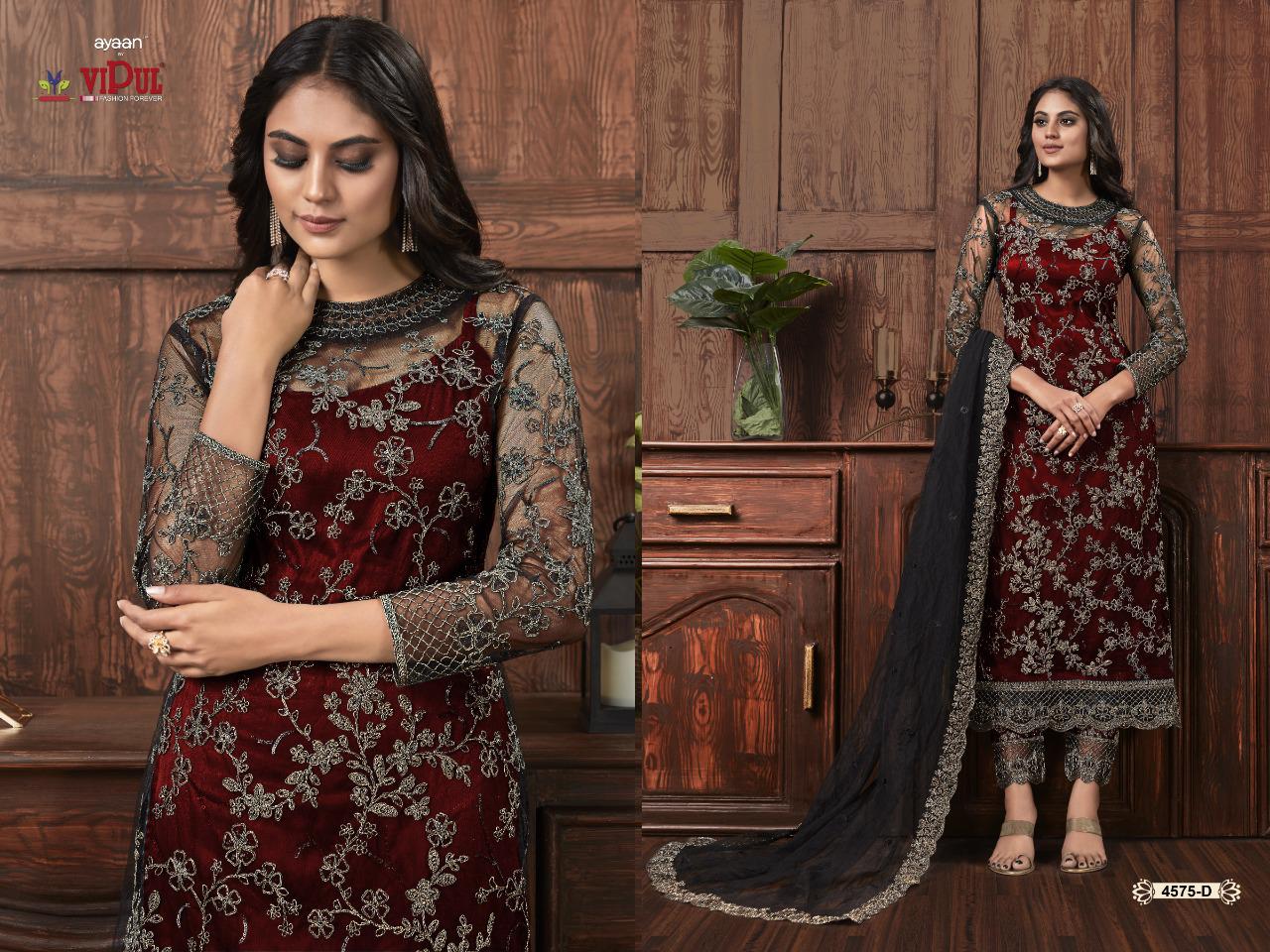 Amazing Georgette Thread Work Semi Stitched Sharara Plazzo Salwar Suit For Women